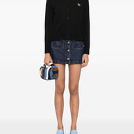 Maison Kitsuné Maison Kitsune Mid-length Knitted Cardigan