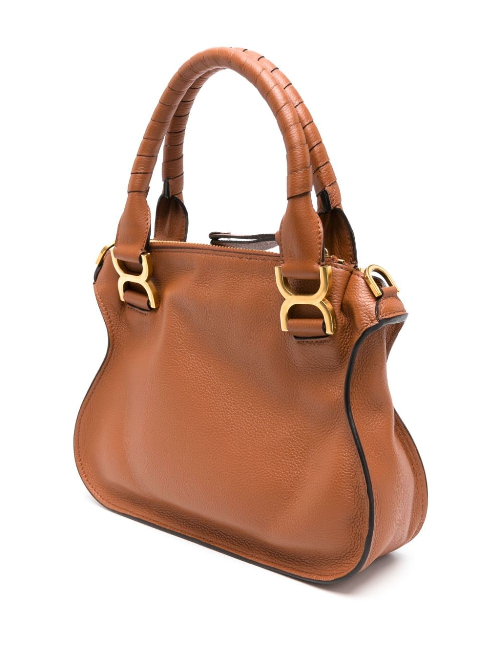 Chloè Small Marcie Handbag In Brown