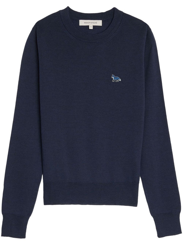 Maison Kitsuné Maison Kitsune W Baby Fox Patch Regular Jumper