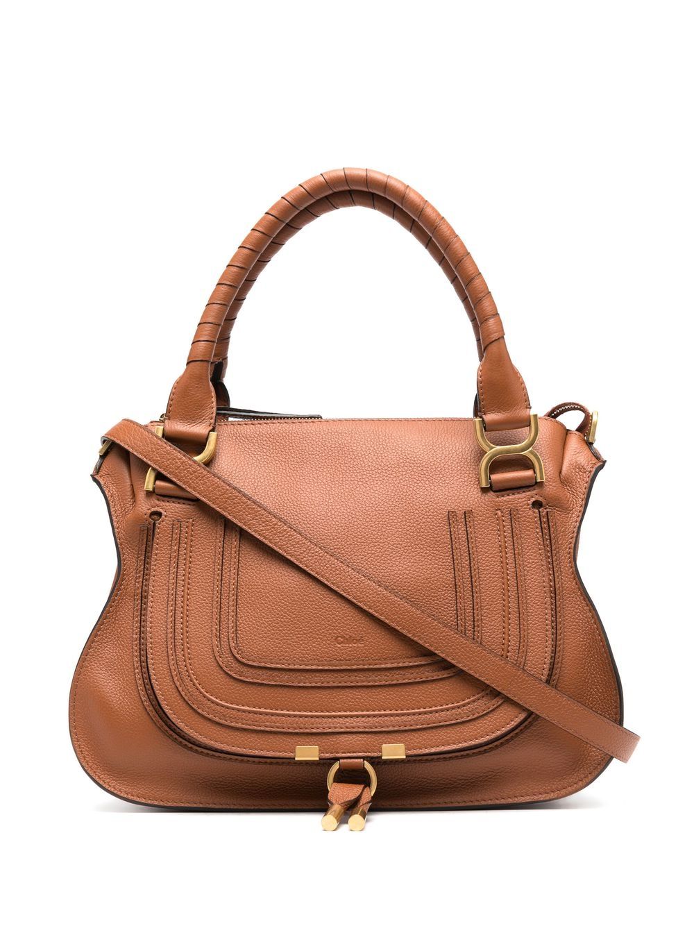 Chloè Marcie Handbag In Brown