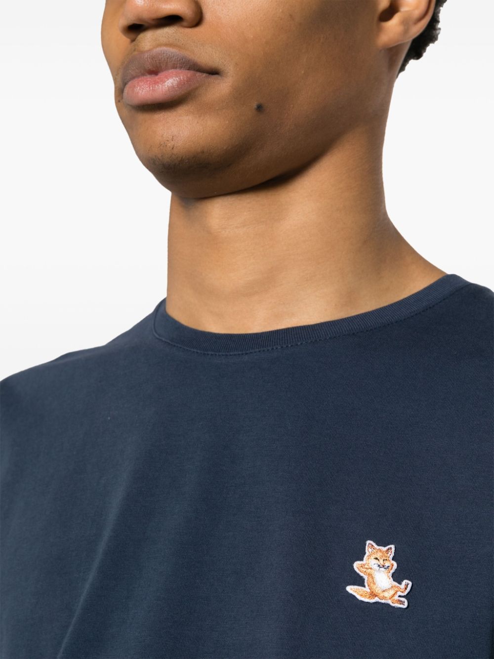 Maison Kitsuné Maison Kitsune Bold Fox Head Cotton T-shirt