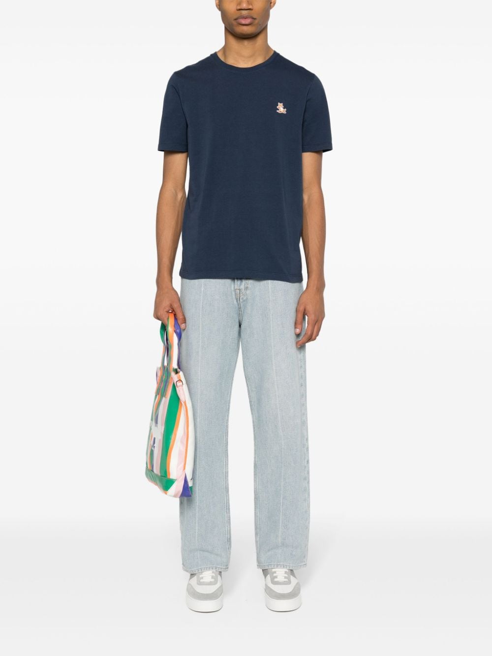 Maison Kitsuné Maison Kitsune Bold Fox Head Cotton T-shirt