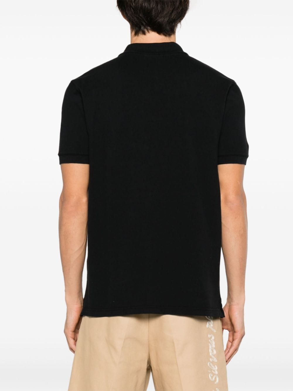 MAISON KITSUNE' Polo Shirt In Black