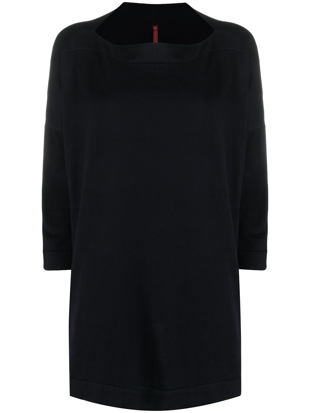 Daniela Gregis Cotton Boat-neck Sweater In Blue