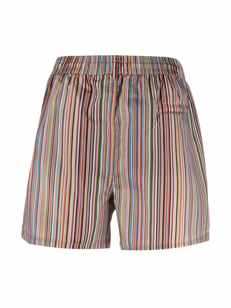 Paul Smith Striped Swim Shorts In MultiColour