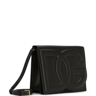 Dolce & Gabbana Calfskin DG Logo Crossbody Bag