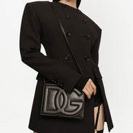 Dolce & Gabbana Calfskin DG Logo Crossbody Bag