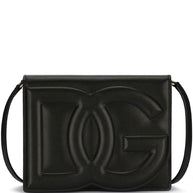 Dolce & Gabbana Calfskin DG Logo Crossbody Bag