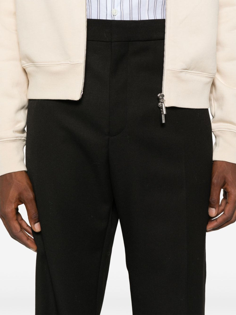 JACQUEMUS Trousers In Black
