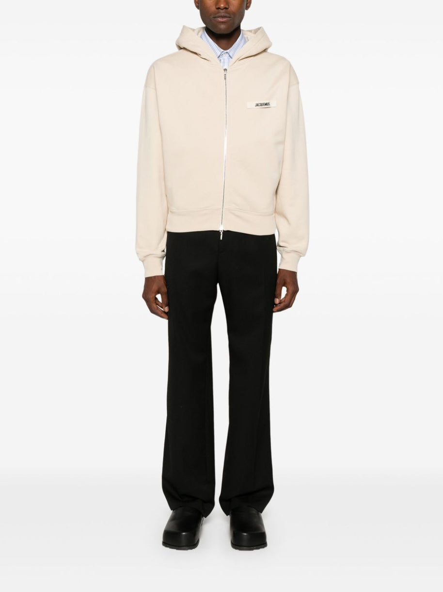 JACQUEMUS Trousers In Black