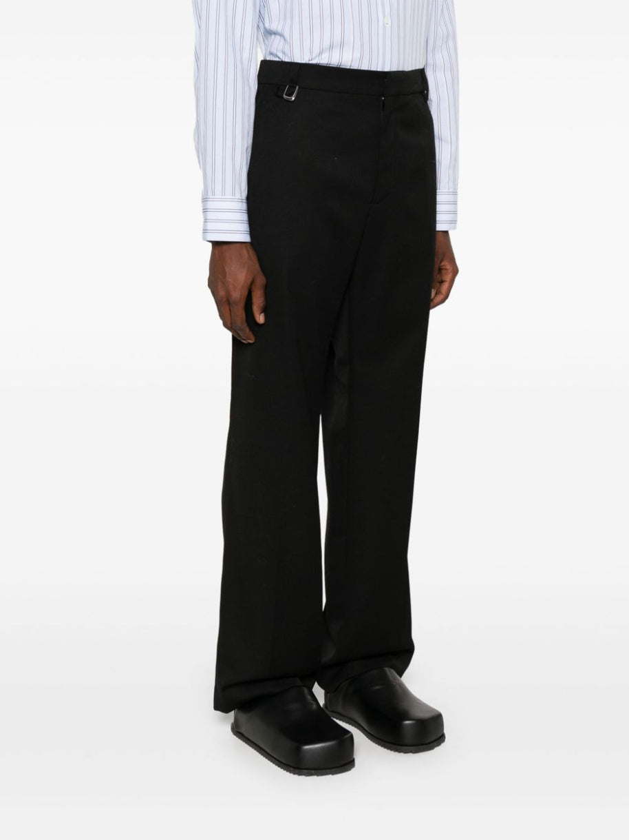 JACQUEMUS Trousers In Black