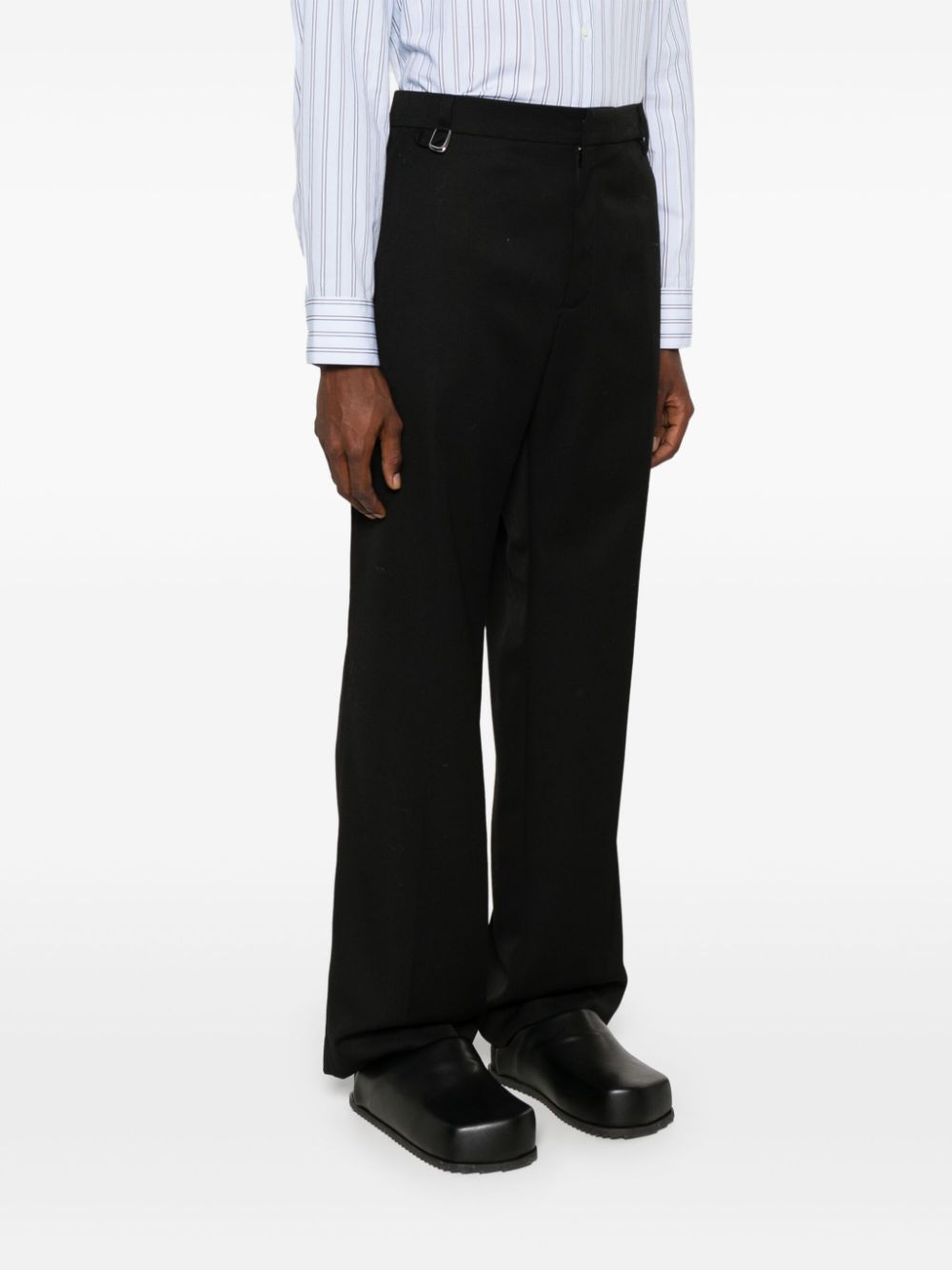 JACQUEMUS Trousers In Black