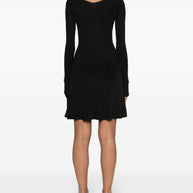 JACQUEMUS La Mini Robe Pralu Dress In Black