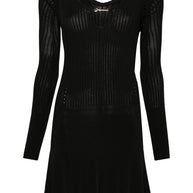 JACQUEMUS La Mini Robe Pralu Dress In Black