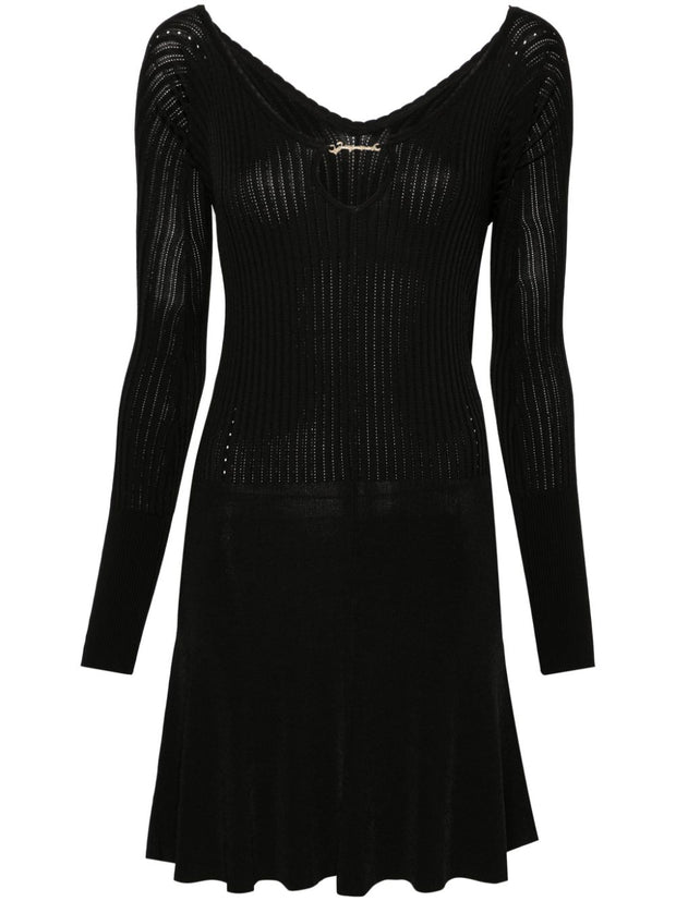 JACQUEMUS La Mini Robe Pralu Dress In Black