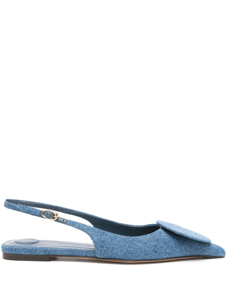 Jacquemus The Slingback Duelo Plates Ballet Flats