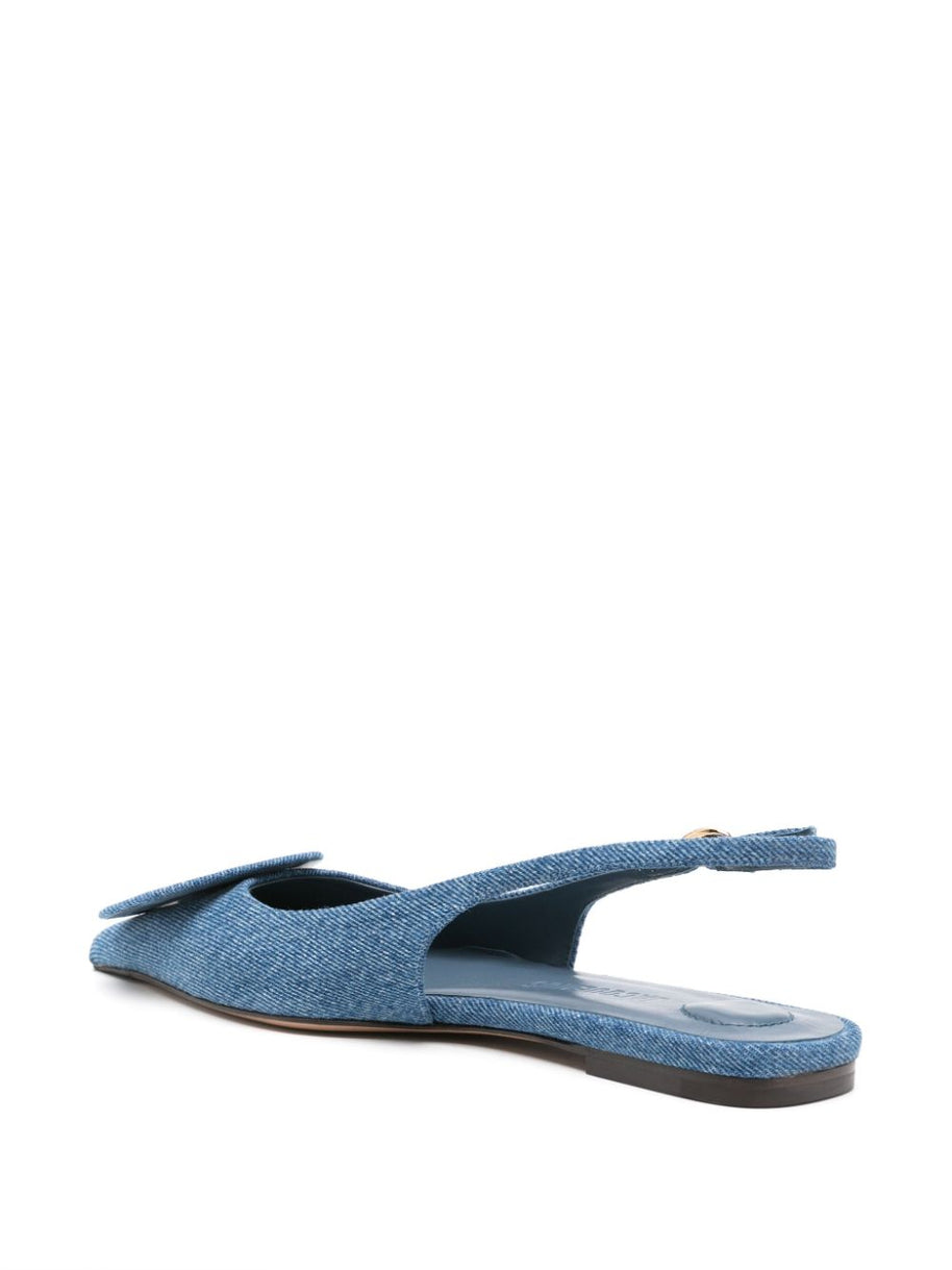 Jacquemus The Slingback Duelo Plates Ballet Flats