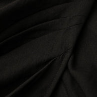 JACQUEMUS Bahia Draped Mini Dress In Black