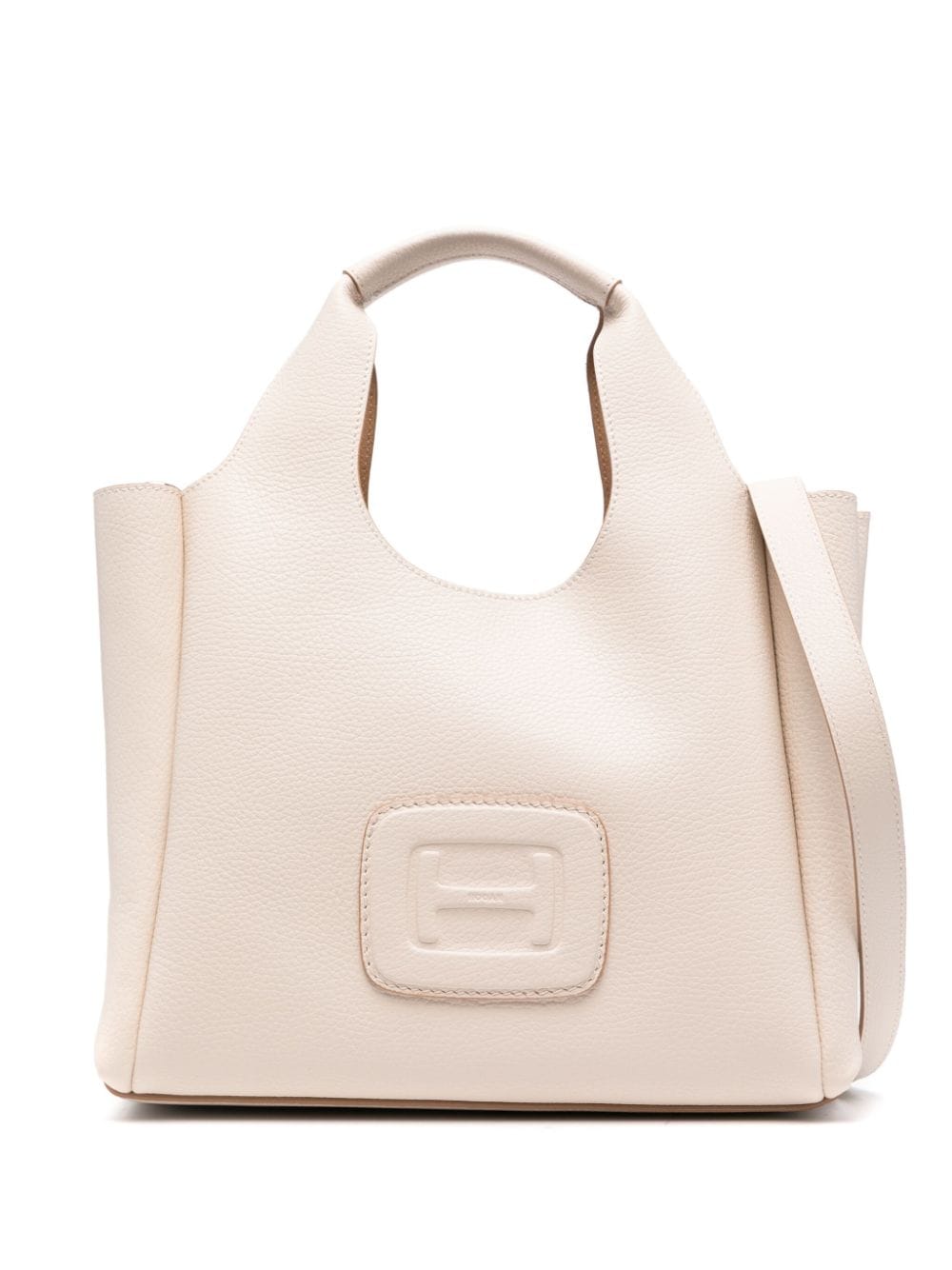 HOGAN PRE Ivory Small H-bag Shopping Bag