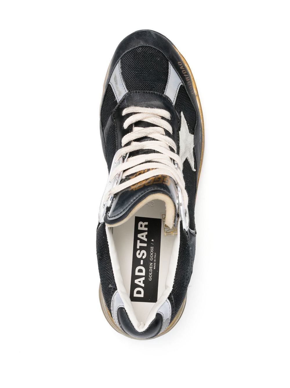 Golden Goose Dad Star Sneakers Black