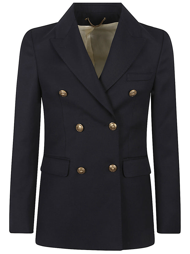 Golden Goose Wool Blend Double-breasted Blazer