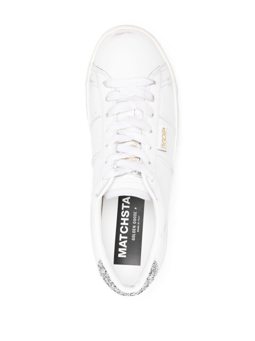 Golden Goose Matchstar Sneakers Silver