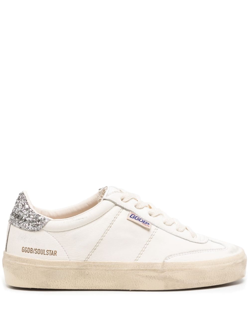 Golden Goose Soul Star Sneakers Silver