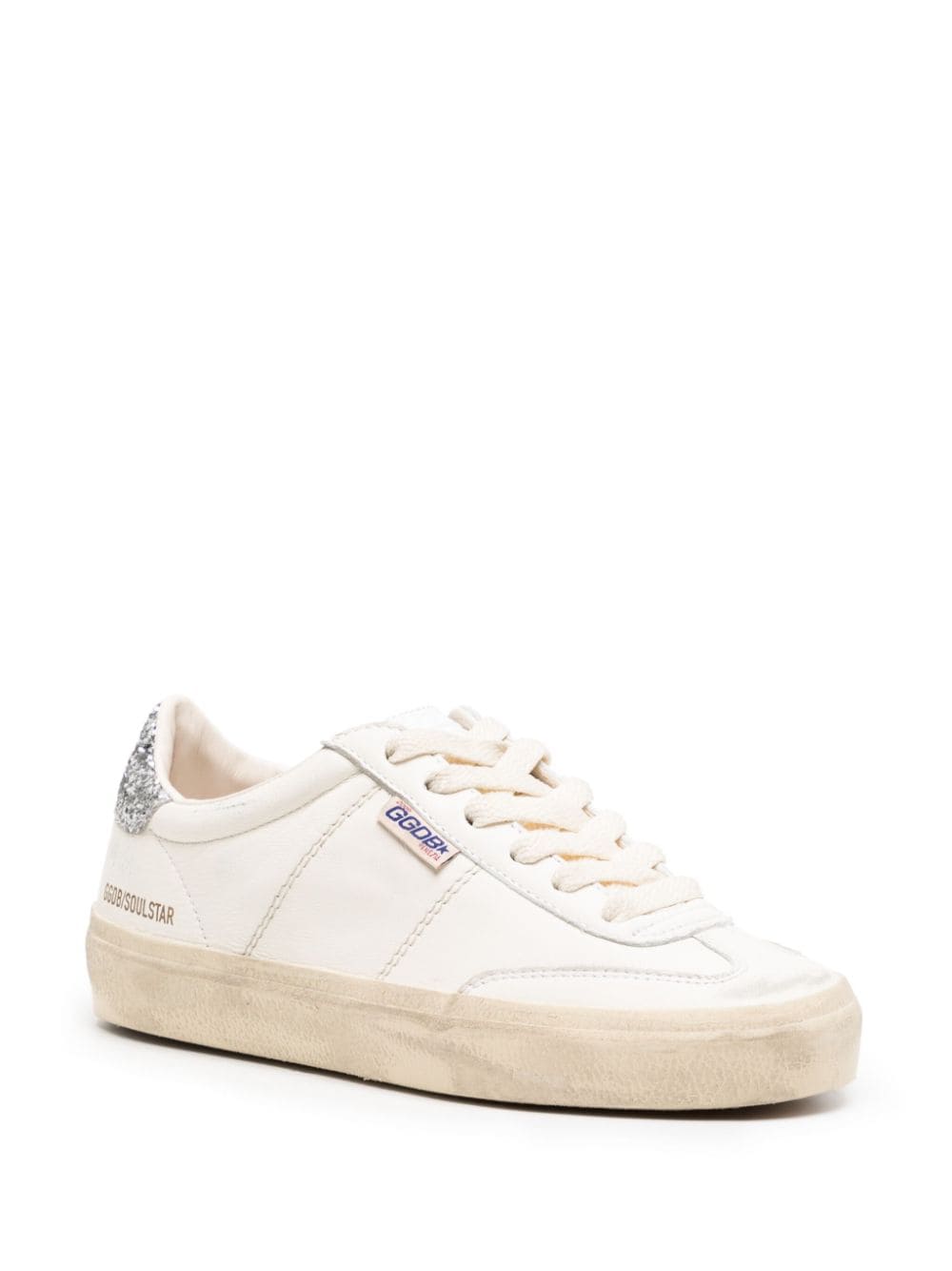 Golden Goose Soul Star Sneakers Silver