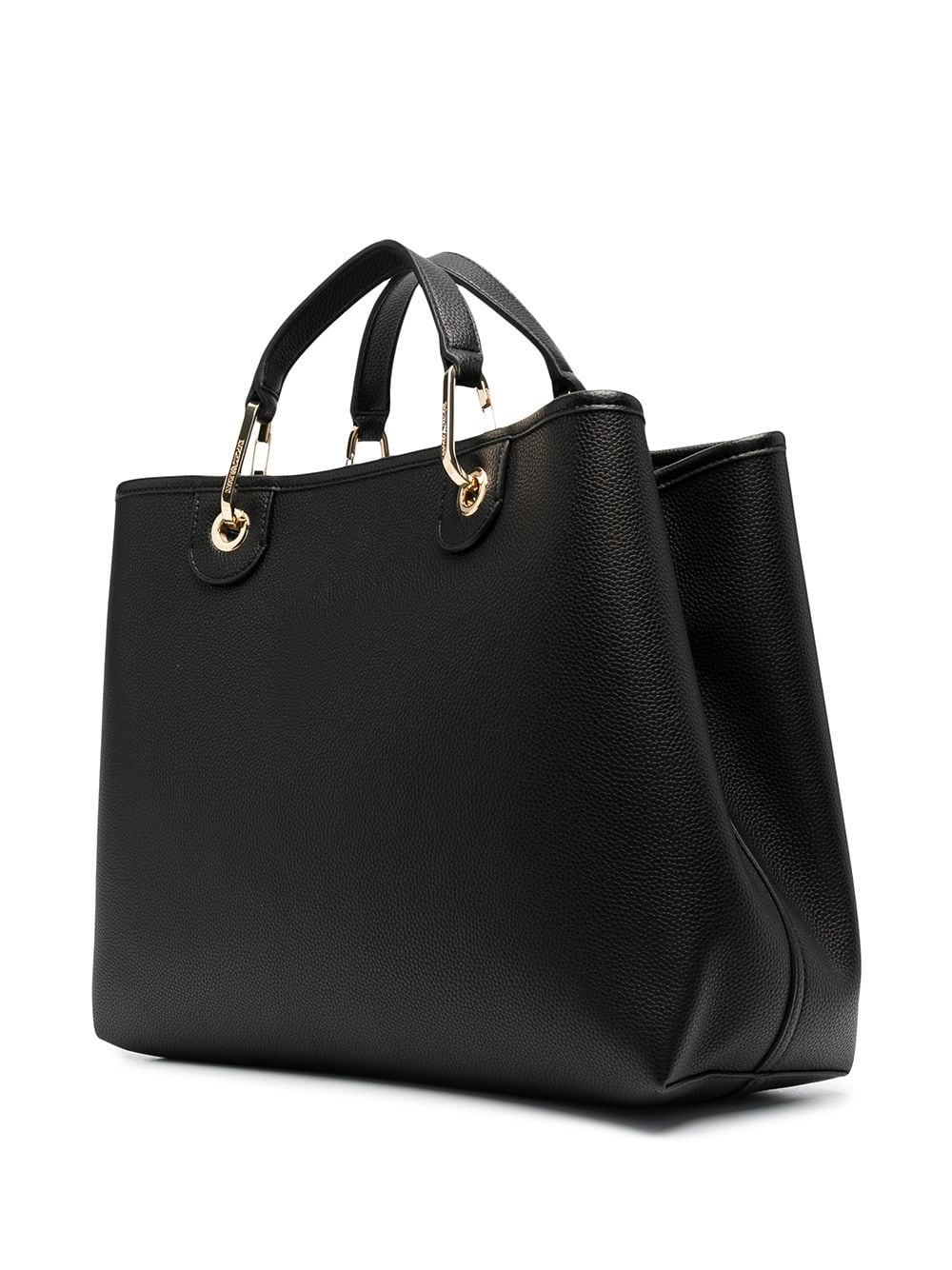 Emporio Armani Faux Leather Shopper Bag