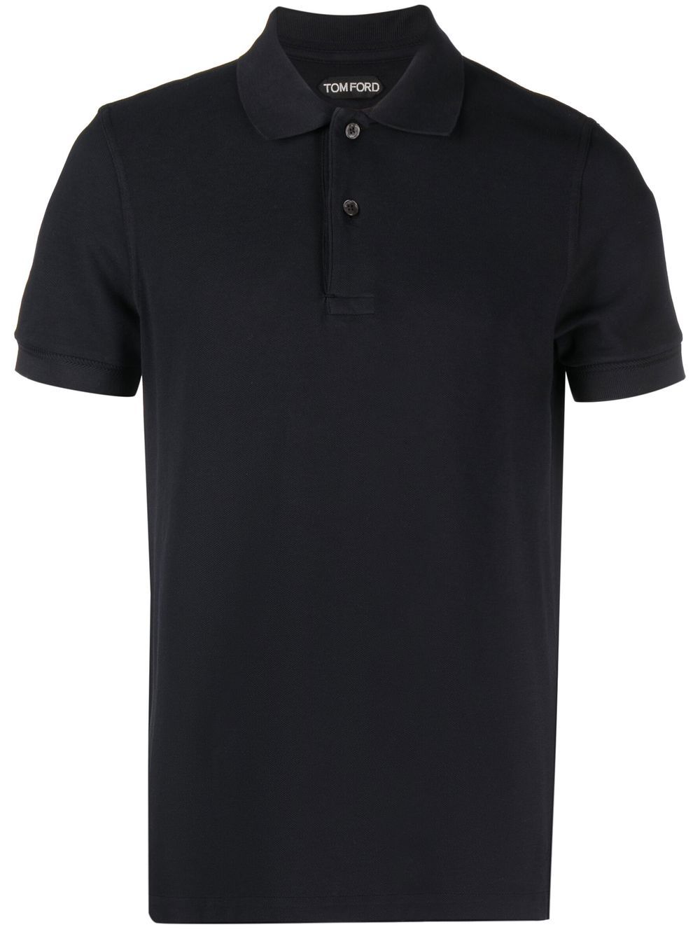 Tom Ford Blue Cotton Polo Shirt