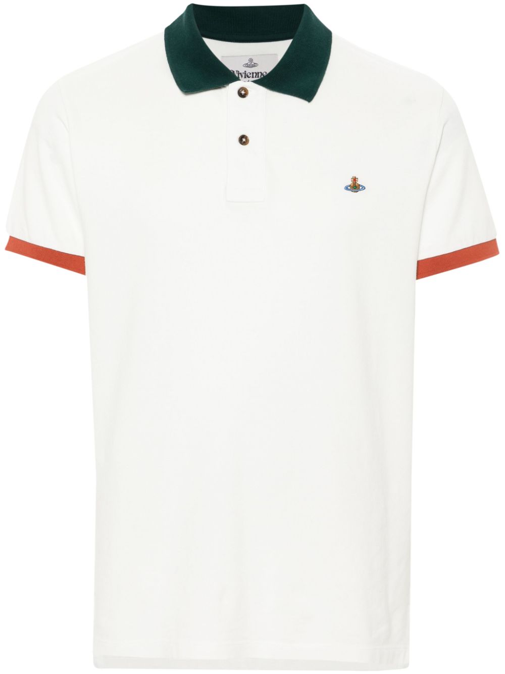 Vivienne Westwood Embroidered Orb Polo Shirt