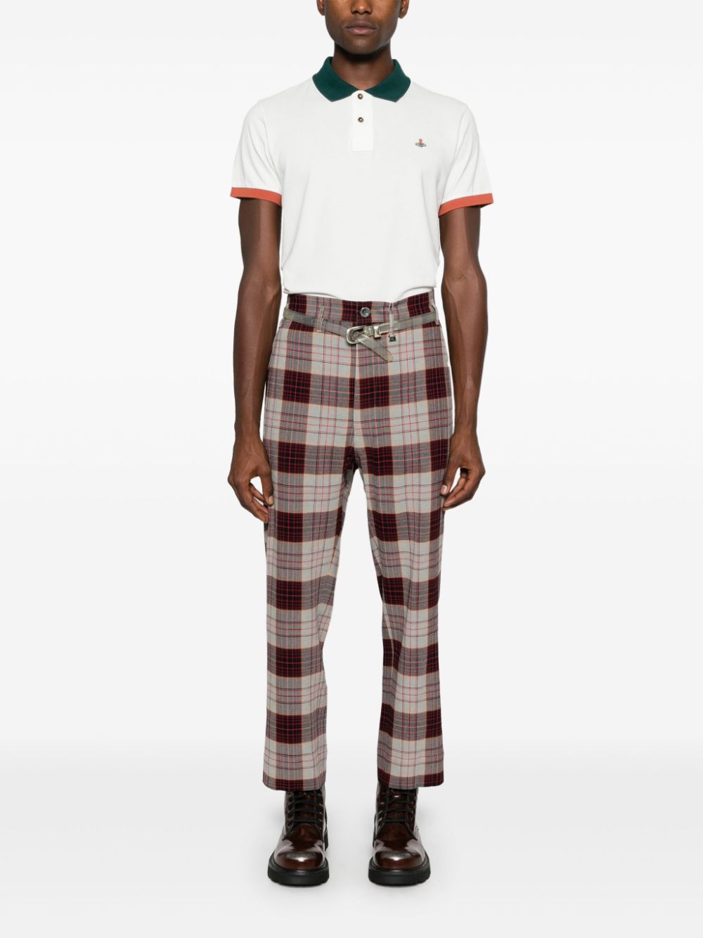 Vivienne Westwood Embroidered Orb Polo Shirt