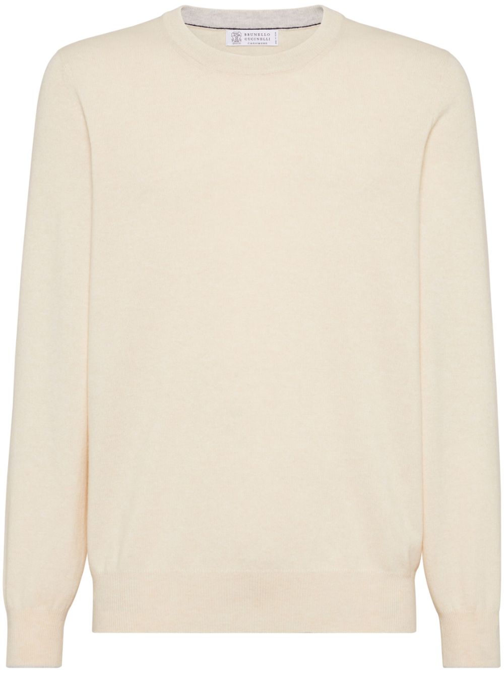 Brunello Cucinelli Cashmere Sweater Beige