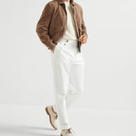 Brunello Cucinelli Cashmere Sweater In Beige