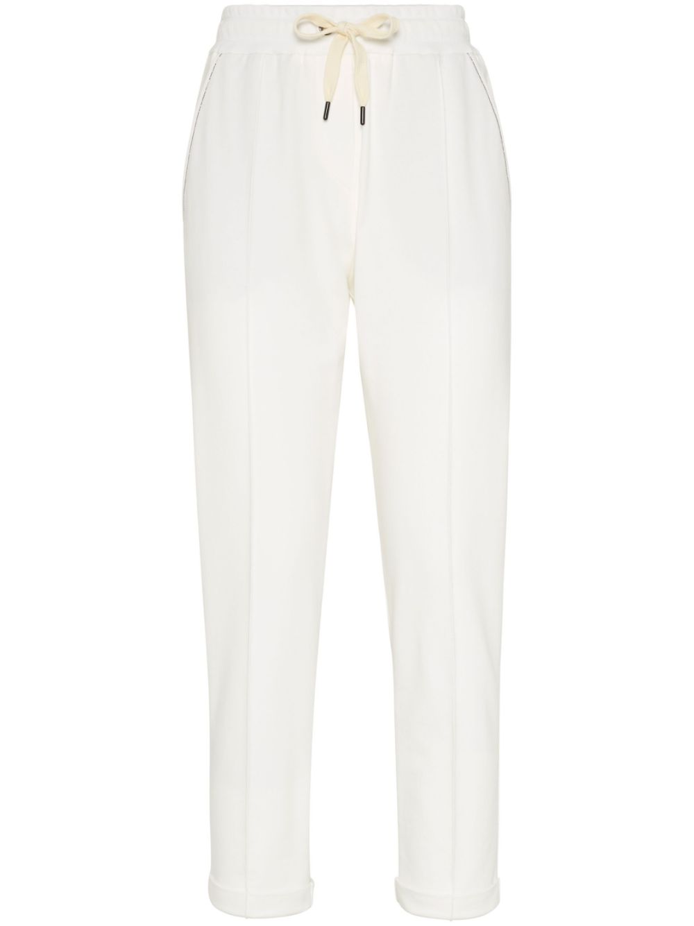 Brunello Cucinelli Cotton Joggers White