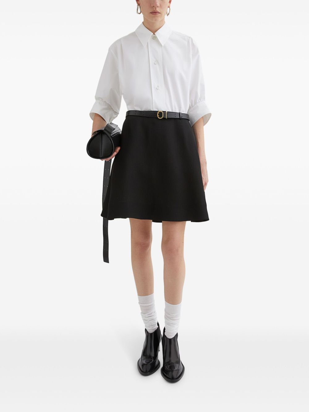 Jil Sander White Cotton Shirt