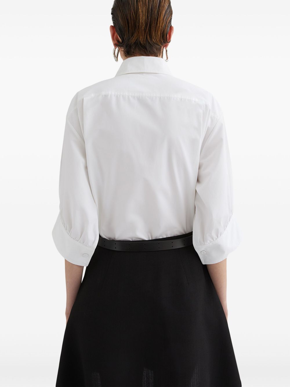 Jil Sander White Cotton Shirt