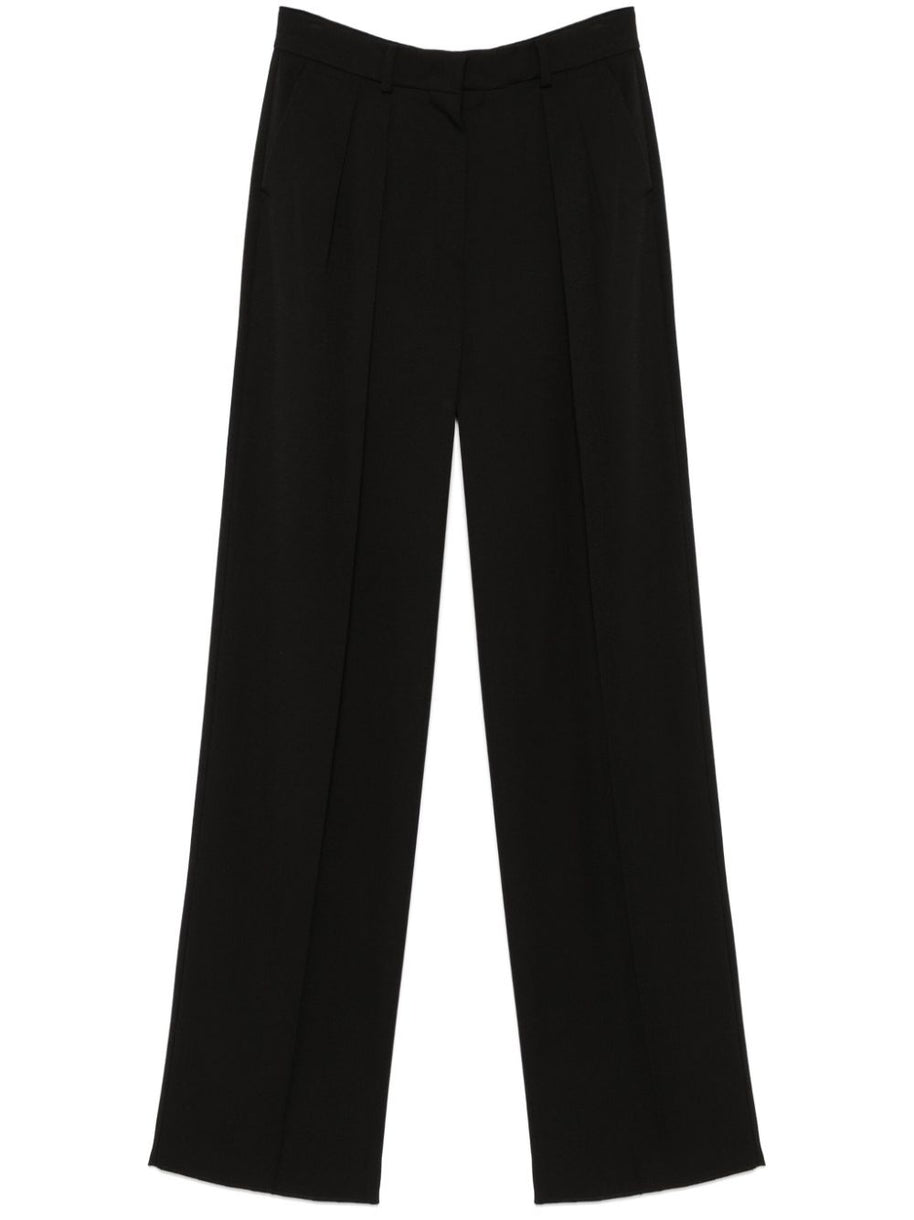 SPORTMAX PRE Pleated Pants in Black