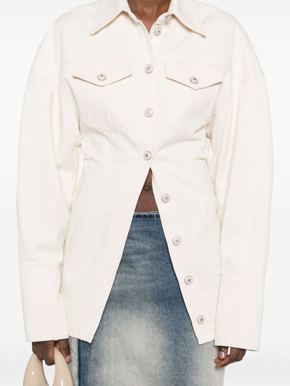 SportMax  Belted Midi Coat Beige