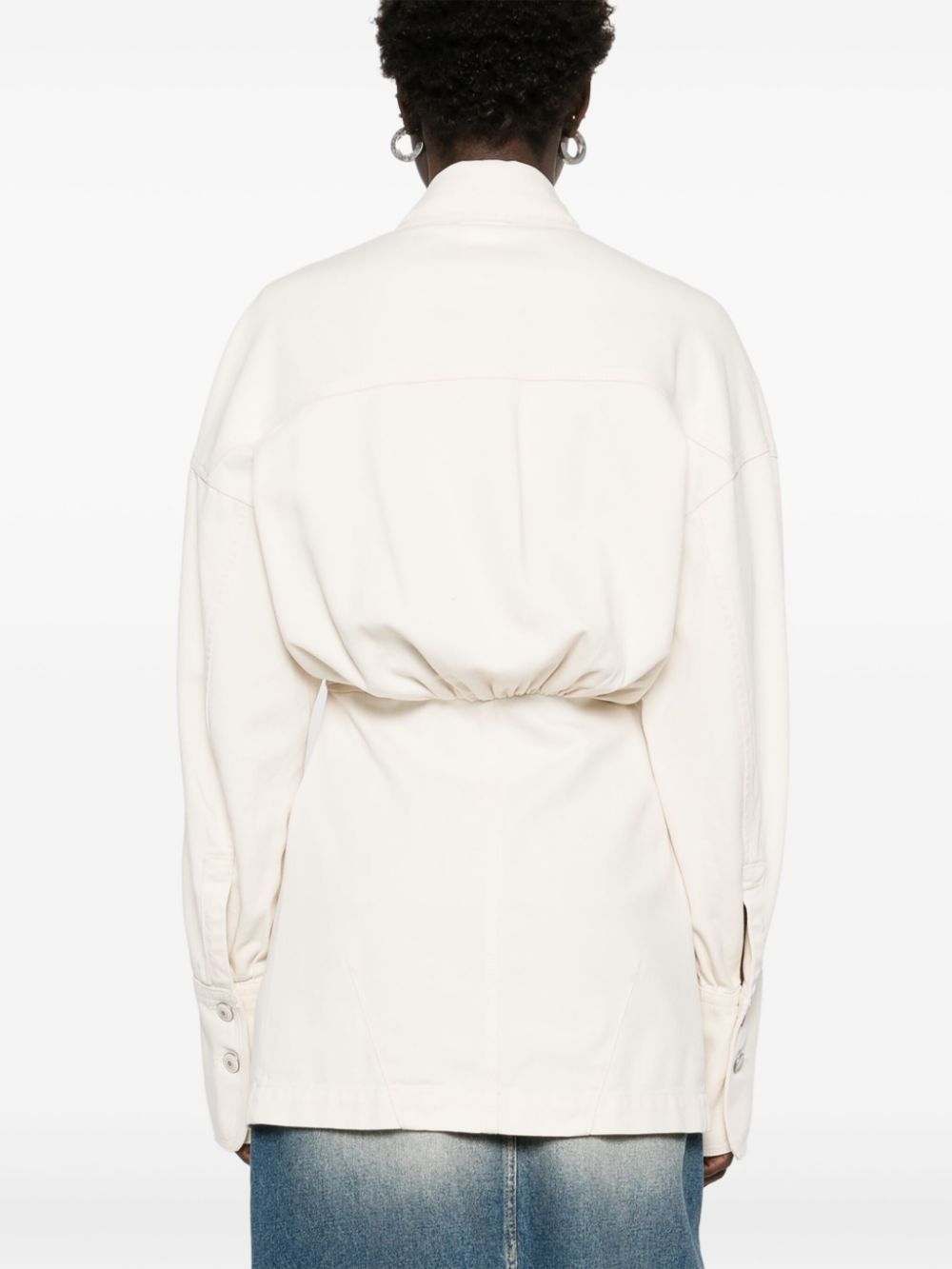 SportMax  Belted Midi Coat Beige