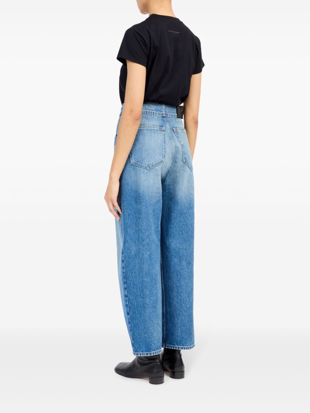 MM6 Maison Margiela Straight Leg Jeans Clear Blue