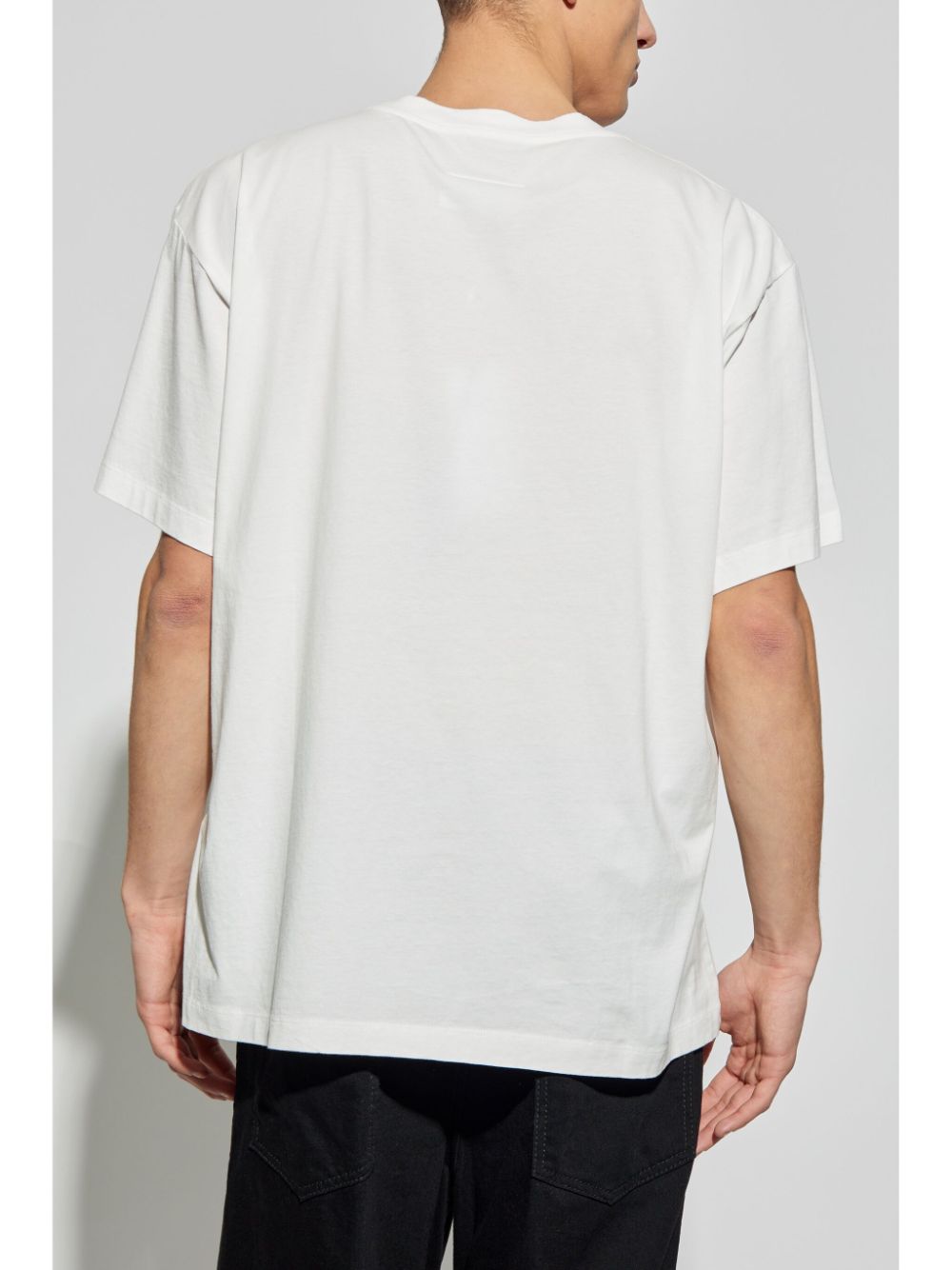 MM6 Maison Margiela Logo Tag Cotton T-Shirt White