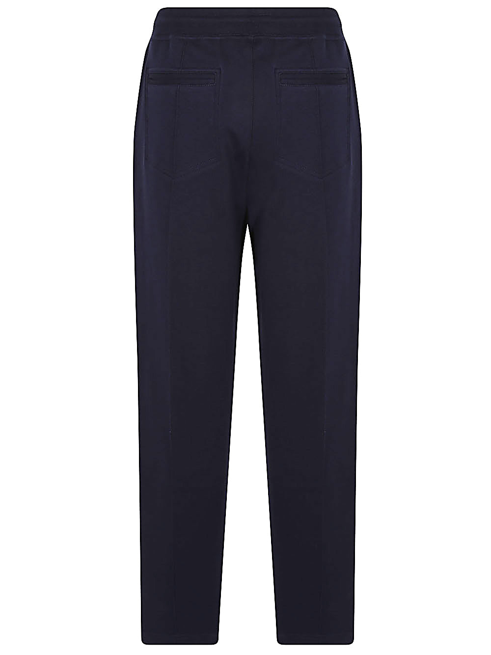 Brunello Cucinelli Cotton And Cashmere Blend Pants In Blue
