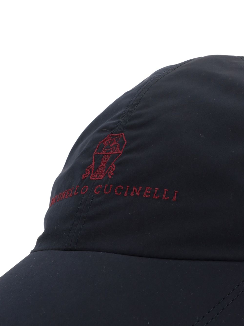 Brunello Cucinelli Technical Jersey Baseball Cap Blue