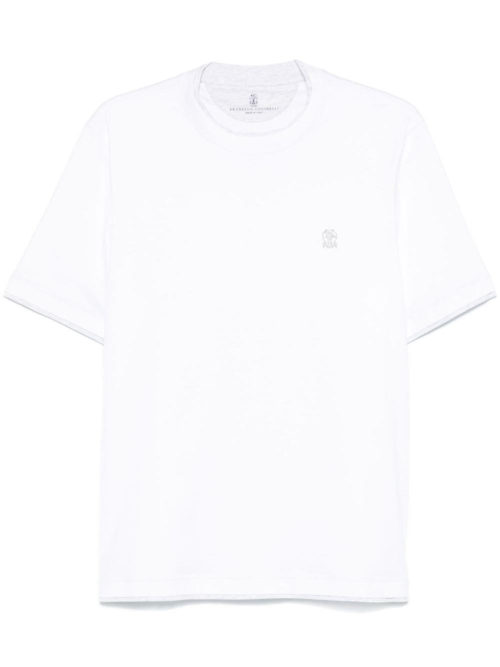 Brunello Cucinelli Cotton T-Shirt White