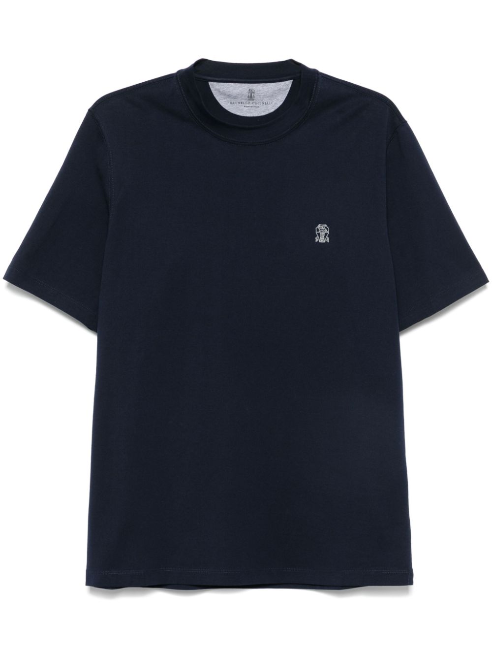 Brunello Cucinelli Cotton T-Shirts Blue