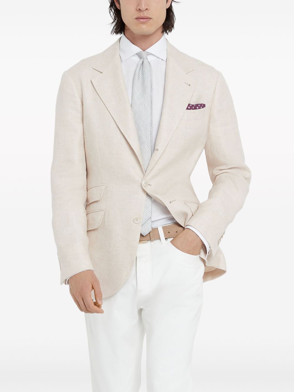 Brunello Cucinelli Classic Cotton Shirt White