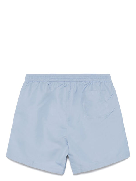 Brunello Cucinelli Swim Shorts In Clear Blue