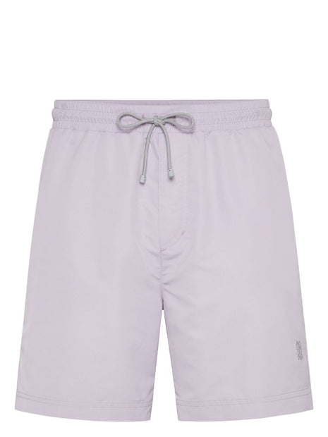 Brunello Cucinelli Swim Shorts In Purple