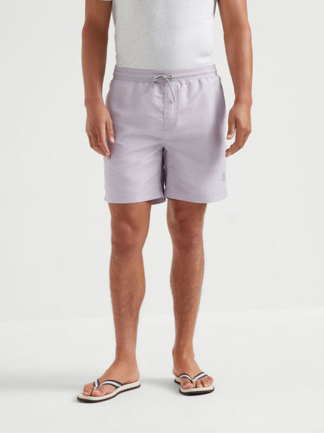 Brunello Cucinelli Swim Shorts In Purple